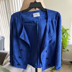 Loup Faux Suede Jacket